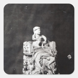 The Chessboard of Charlemagne' Square Sticker