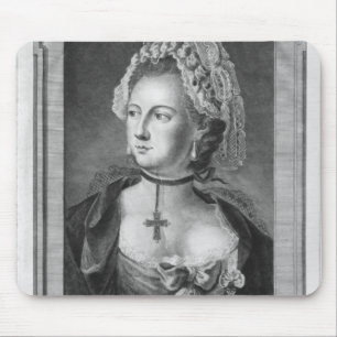 The Chevalier d'Eon, dressed as a woman Mouse Pad