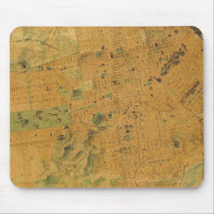 The Chevalier Map of San Francisco Mouse Pad