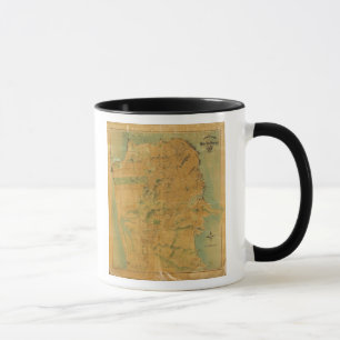 The Chevalier Map of San Francisco Mug