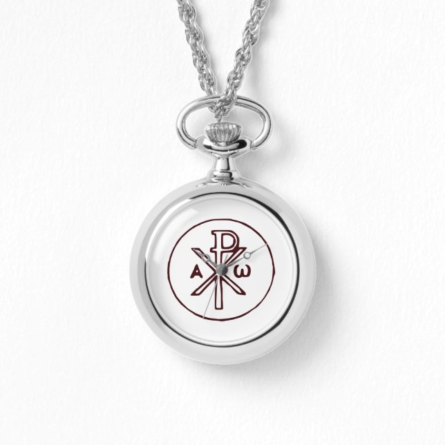 The Chi-Rho Christogram symbol  Watch (Front)