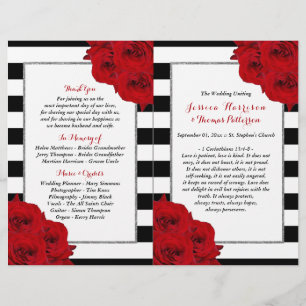 The Chic Modern Luxe Wedding Collection- Red Roses