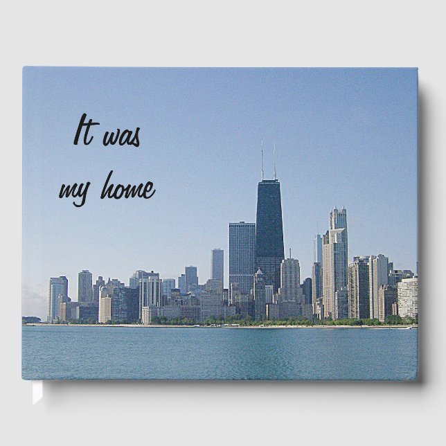 The Chicago Skyline Guest Book (Front)