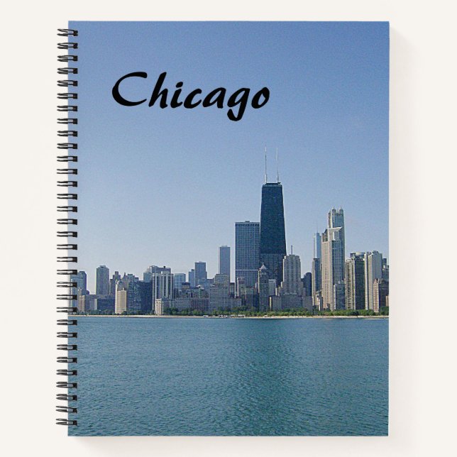 The Chicago Skyline Notebook (Front)