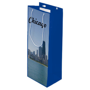 The Chicago Skyline Wine Gift Bag