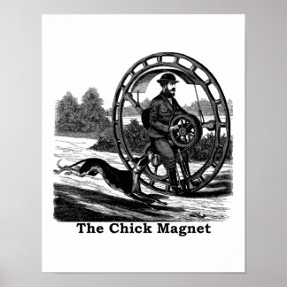 The Chick Magnet Poster