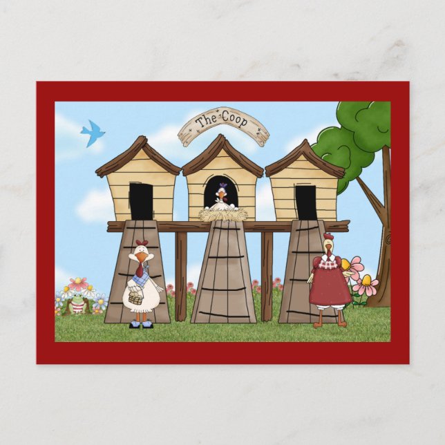 The Chicken Coop Postcard (Front)
