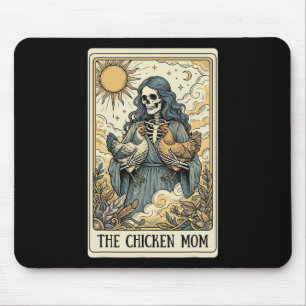 The Chicken Mum Tarot Card _2  Mouse Pad
