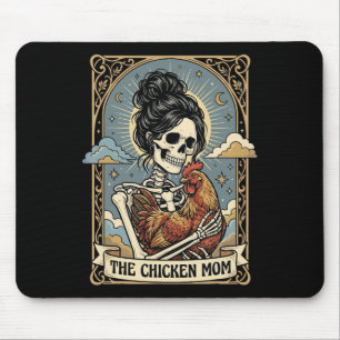 The Chicken Mum Tarot Card _7 Mouse Pad