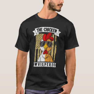 The Chicken Whisperer Barnyard Harvest Farming Bar T-Shirt