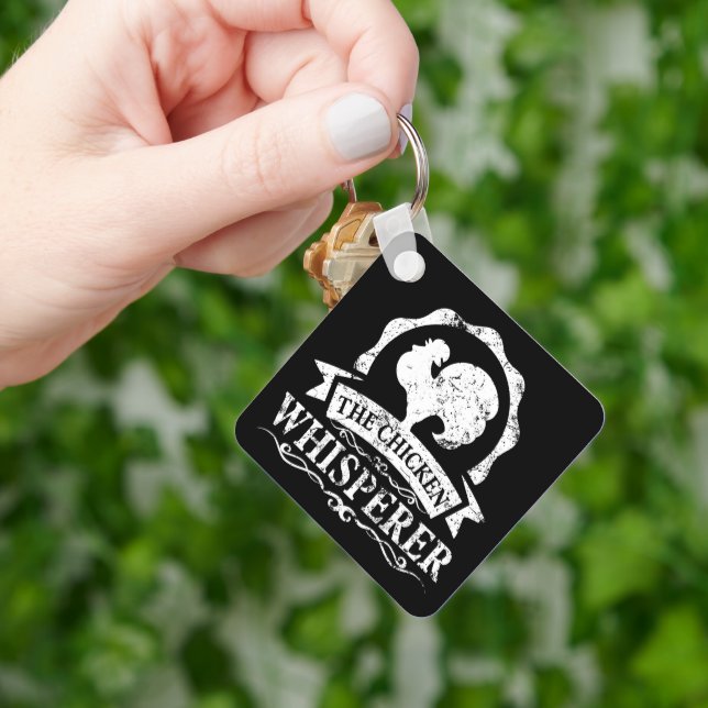 The Chicken Whisperer Funny Key Ring (Hand)