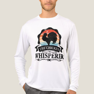 The Chicken Whisperer Funny Tri-Blend Shirt