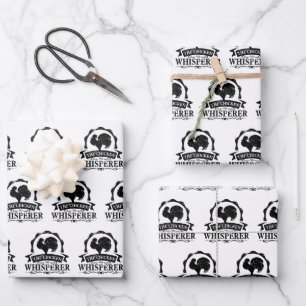 The Chicken Whisperer Funny Wrapping Paper Sheet