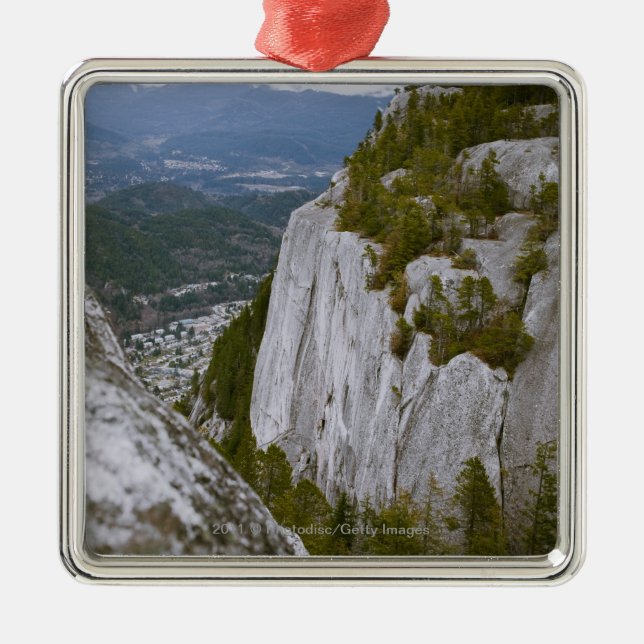 The "Chief" Arial View in Squamish Metal Tree Decoration (Front)