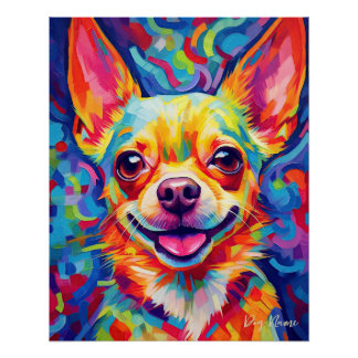 The Chihuahua Dog 001 - Zetton Ziana Poster