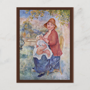The Child At The Breast (Maternity), Postcard