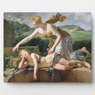 The Child of Fortune, 1801 (oil on canvas) Plaque