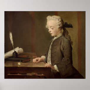 The Child with a Teetotum Poster