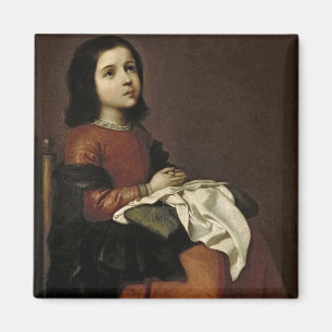 The Childhood of the Virgin, c.1660 Magnet