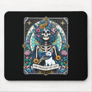 The Childless Cat Lady Tarot Card Kamala Harris 20 Mouse Pad
