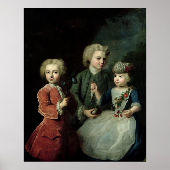 The Children of Councillor Barthold Poster (Front)