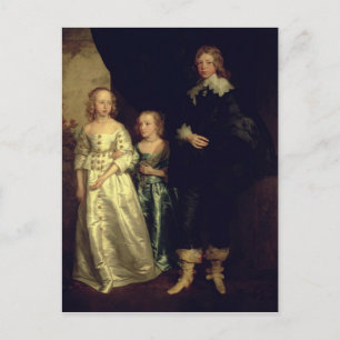 The Children of Thomas Wentworth Postcard