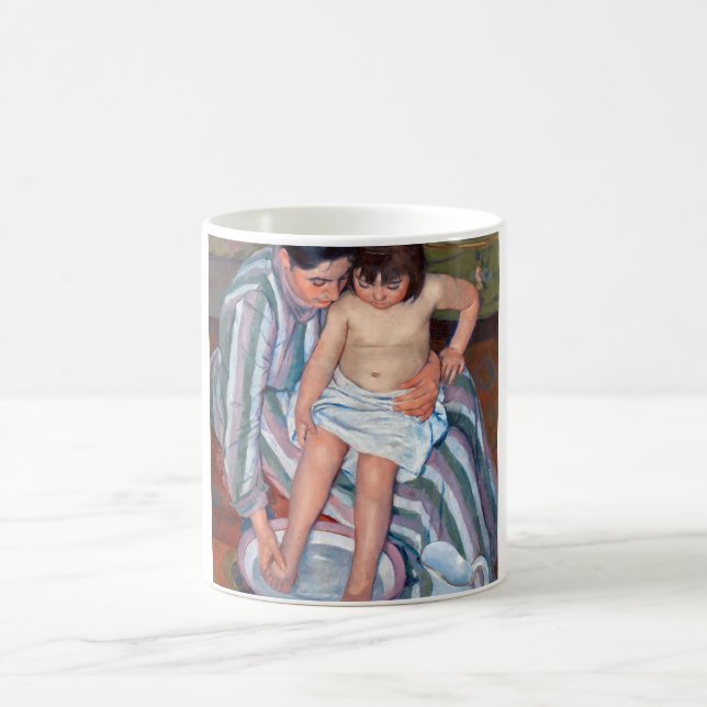 The Child's Bath, Mary Cassatt Coffee Mug (Center)