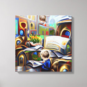 The Child's Mind by Shaw Foundation Canvas Print