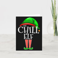 The Chill Elf Family Matching Group Christmas Gift