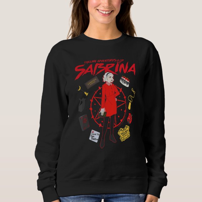 The Chilling Adventures Of Sabrina Circle Sweatshirt (Front)