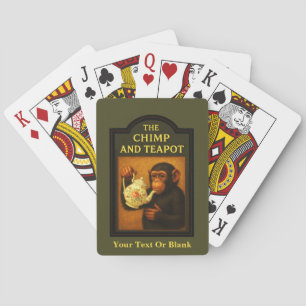 The Chimp And Teapot Pub Playing Cards