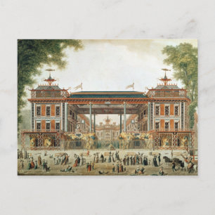 The Chinese Baths in Paris, established by Lenoir Postcard