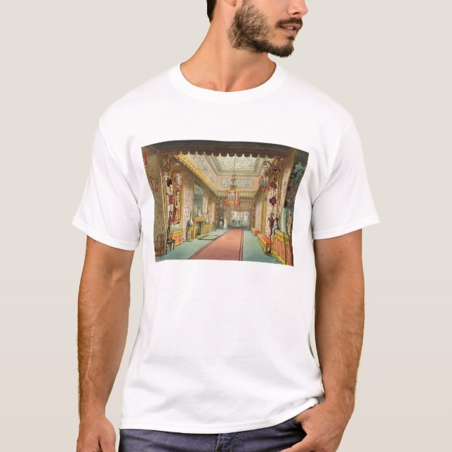 The Chinese Gallery, from 'Views of the Royal Pavi T-Shirt (Front)
