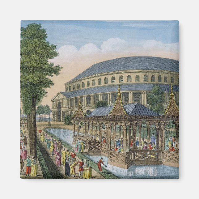 The Chinese House, the Rotunda and the Company in Magnet (Front)