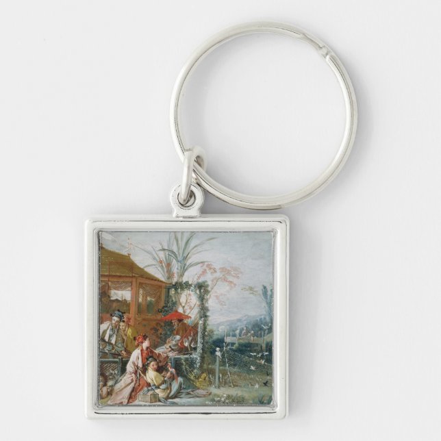 The Chinese Hunt, c.1742 Key Ring (Front)