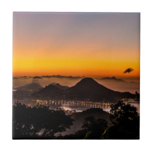 The Chinese Pavilion, Rio De Janeiro, Brasil Tile