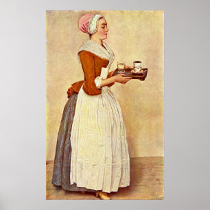 The Chocolate Girl by Jean-Etienne Liotard Poster
