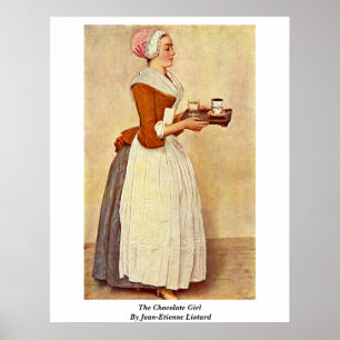 The Chocolate Girl By Jean-Etienne Liotard Poster