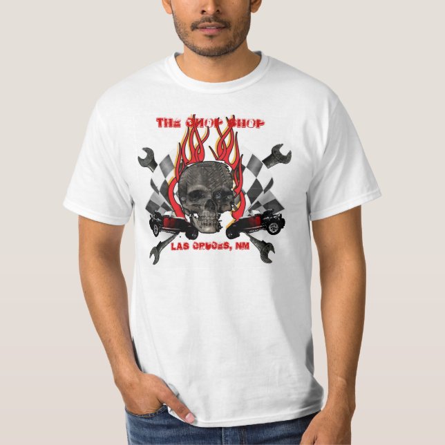 THE CHOP SHOP, LAS CRUCES, NM T-Shirt (Front)