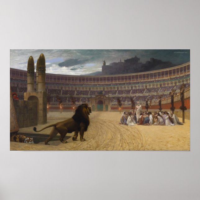 The Christian Martyrs Last Prayer Poster (Front)