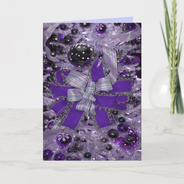 The Christmas Bow Holiday Card (Front)