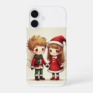 The Christmas fairy of a pair iPhone 16 Cases