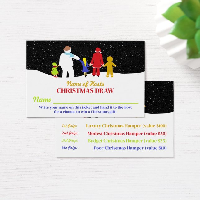 The Christmas Gang, Christmas Party Raffle Tickets (Desk)