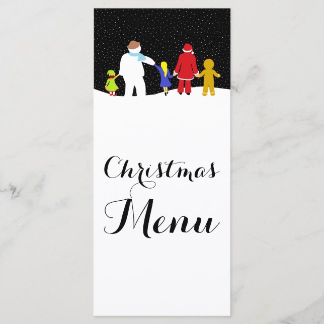 The Christmas Gang Holiday Menu (Front)