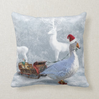 The Christmas goose Cushion
