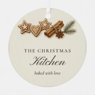 The Christmas Kitchen Baked With Love Ornament