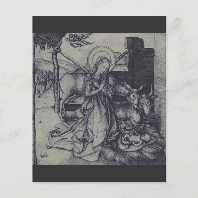 The Christmas Nativity Stark Ink Art (Front)