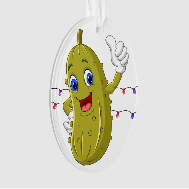 The Christmas Pickle 3 Legend Ornament (Front)