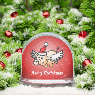 The Christmas Pig Snowglobe
