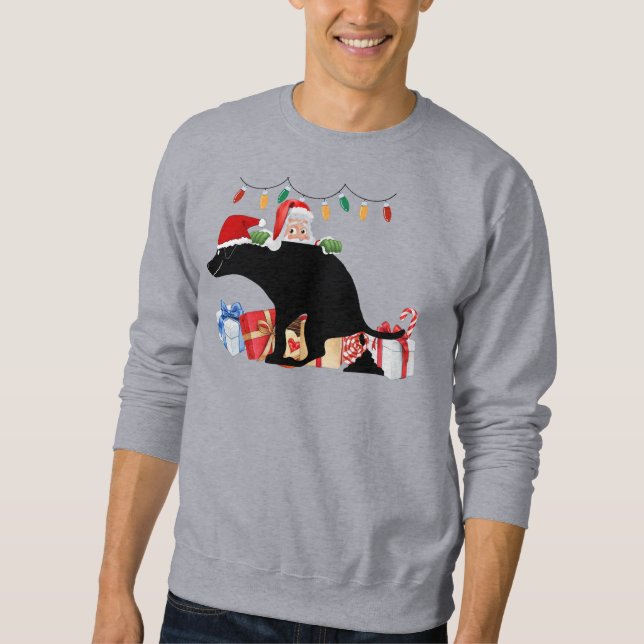 The Christmas Pooping Dog Sweatshirt (Front)